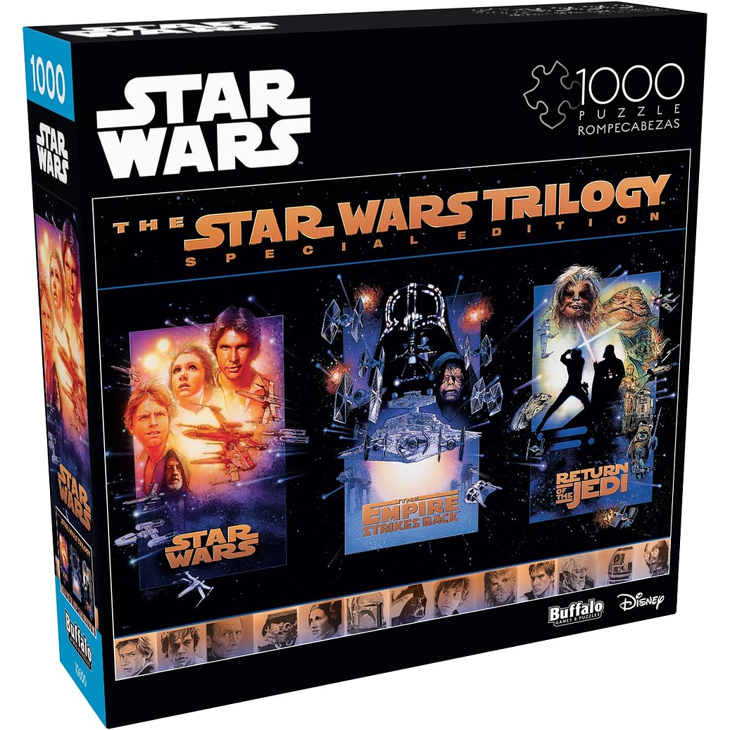 Puzzle 1000 Piezas | Star Wars La Trilogía 1