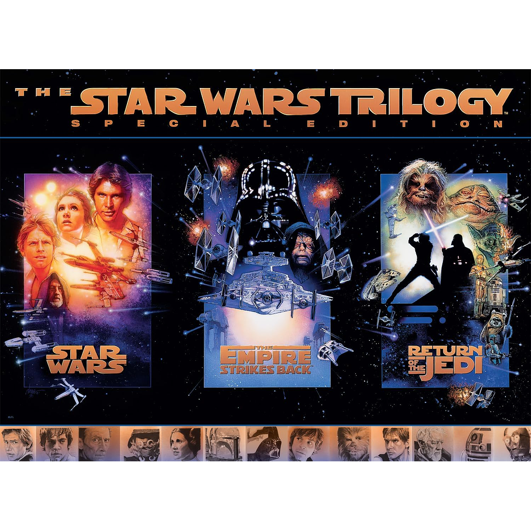 Puzzle 1000 Piezas | Star Wars La Trilogía 2