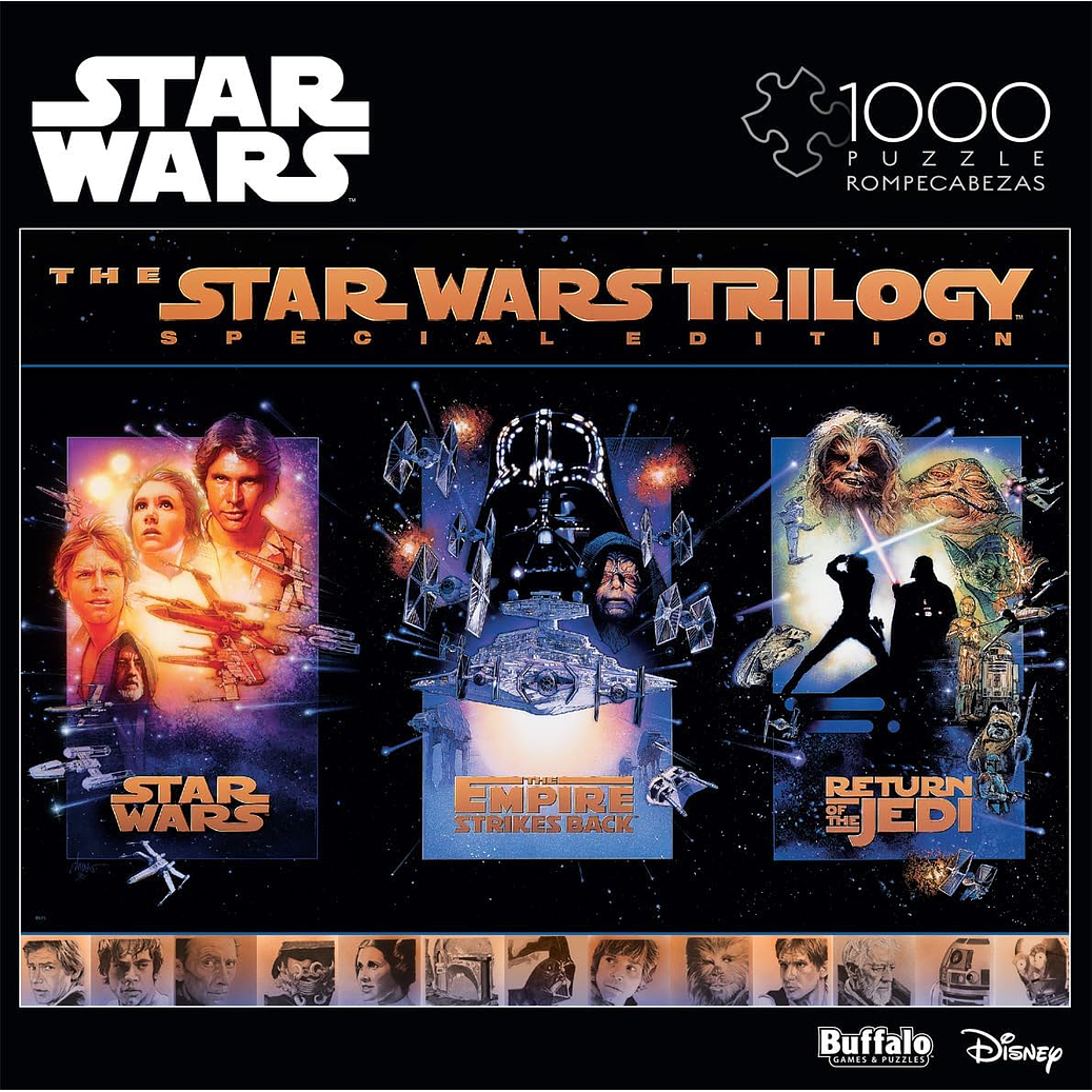 Puzzle 1000 Piezas | Star Wars La Trilogía 3