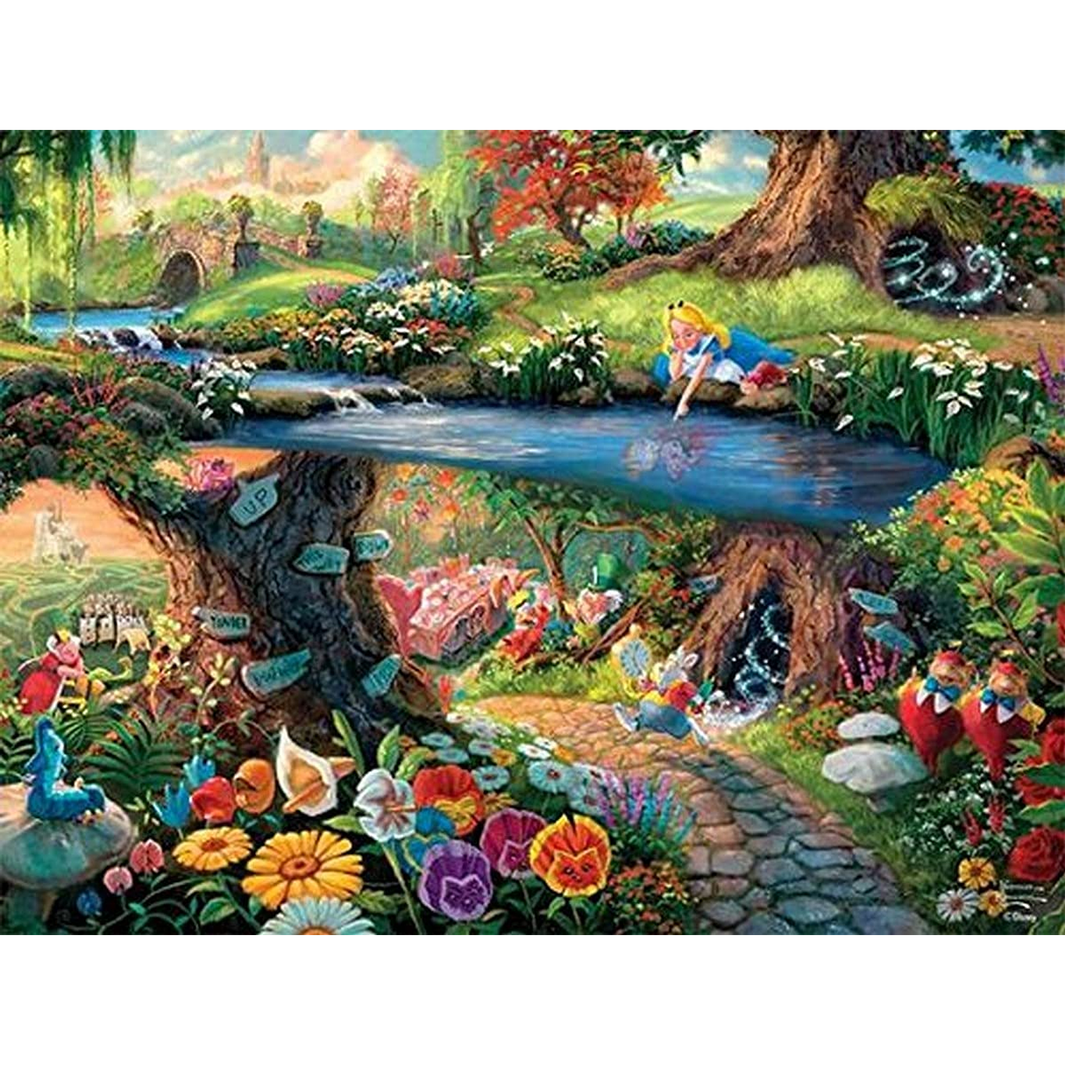 Puzzle 1000 Piezas | Disney Alicia en el País de las Maravillas 2