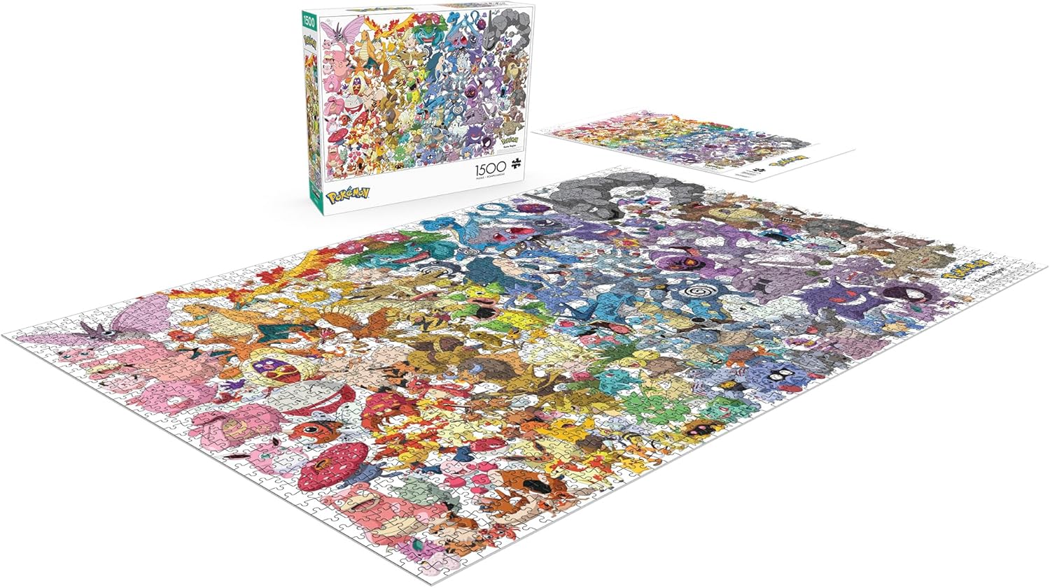 Puzzle 1500 piezas | Pokémon Generación Kanto Buffalo Games