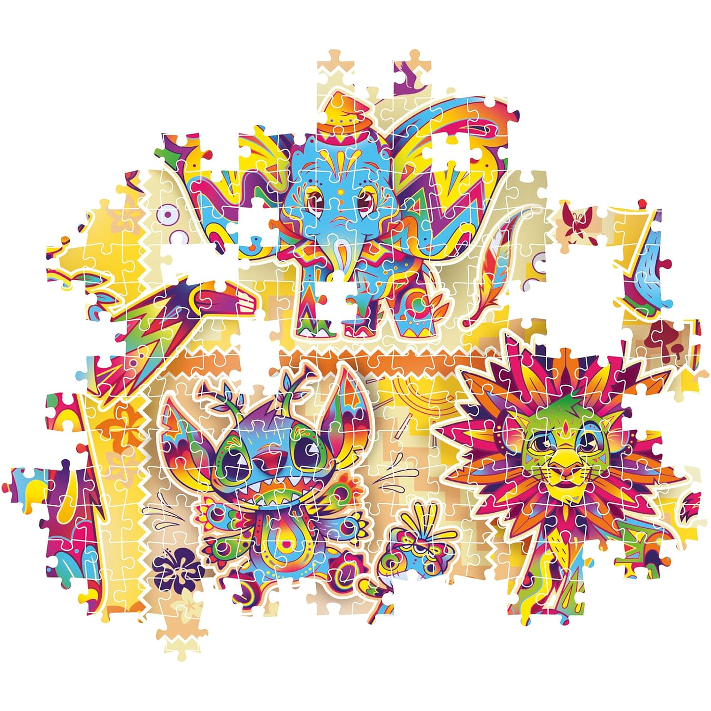 Puzzle 1000 Piezas | Disney Amigos Coloridos Clementoni 3