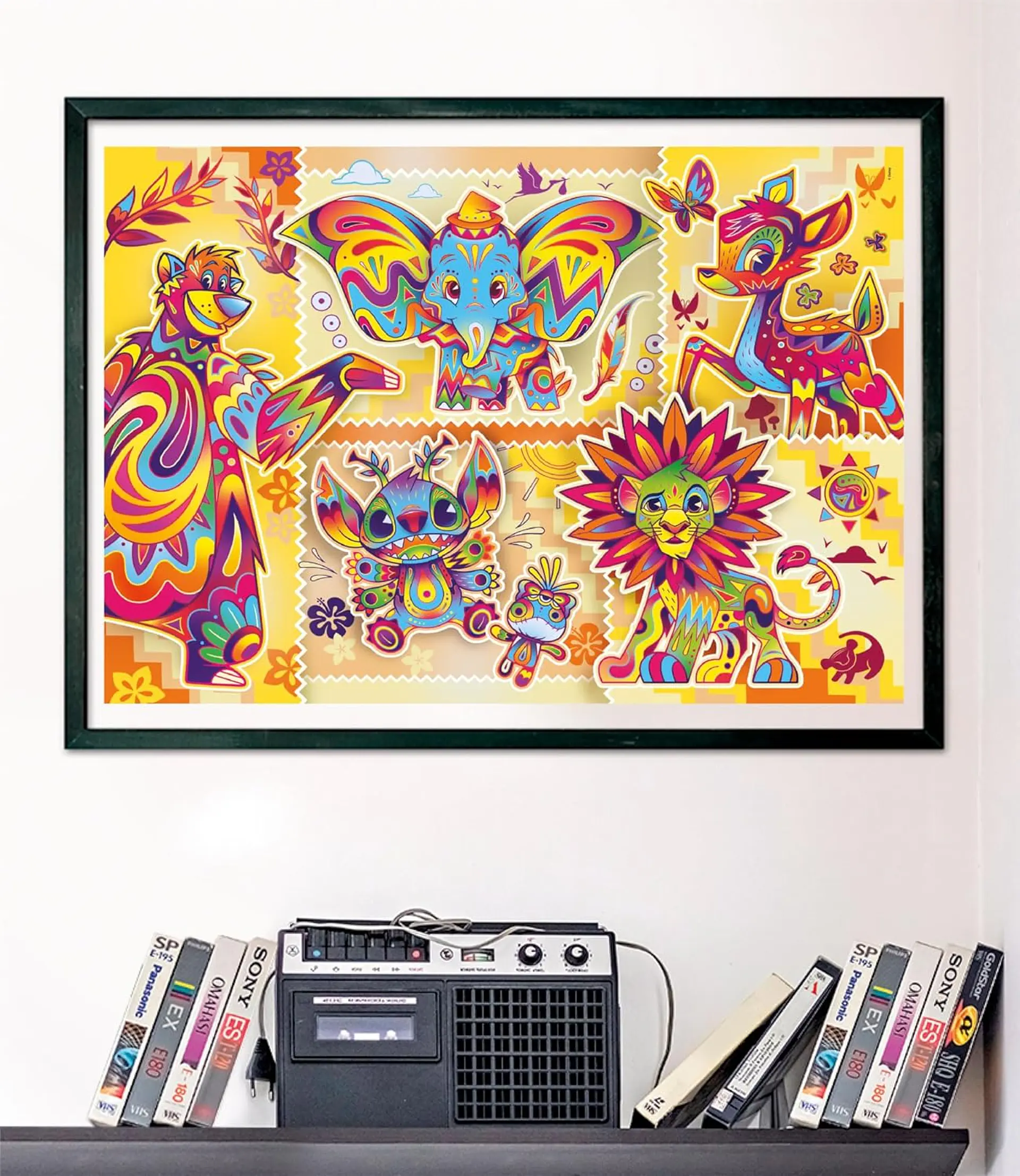 Puzzle 1000 Piezas | Disney Amigos Coloridos 4