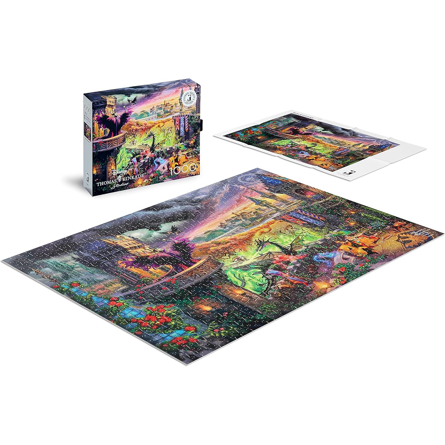 Puzzle 1000 Piezas | Disney Malefica Silver Select 3