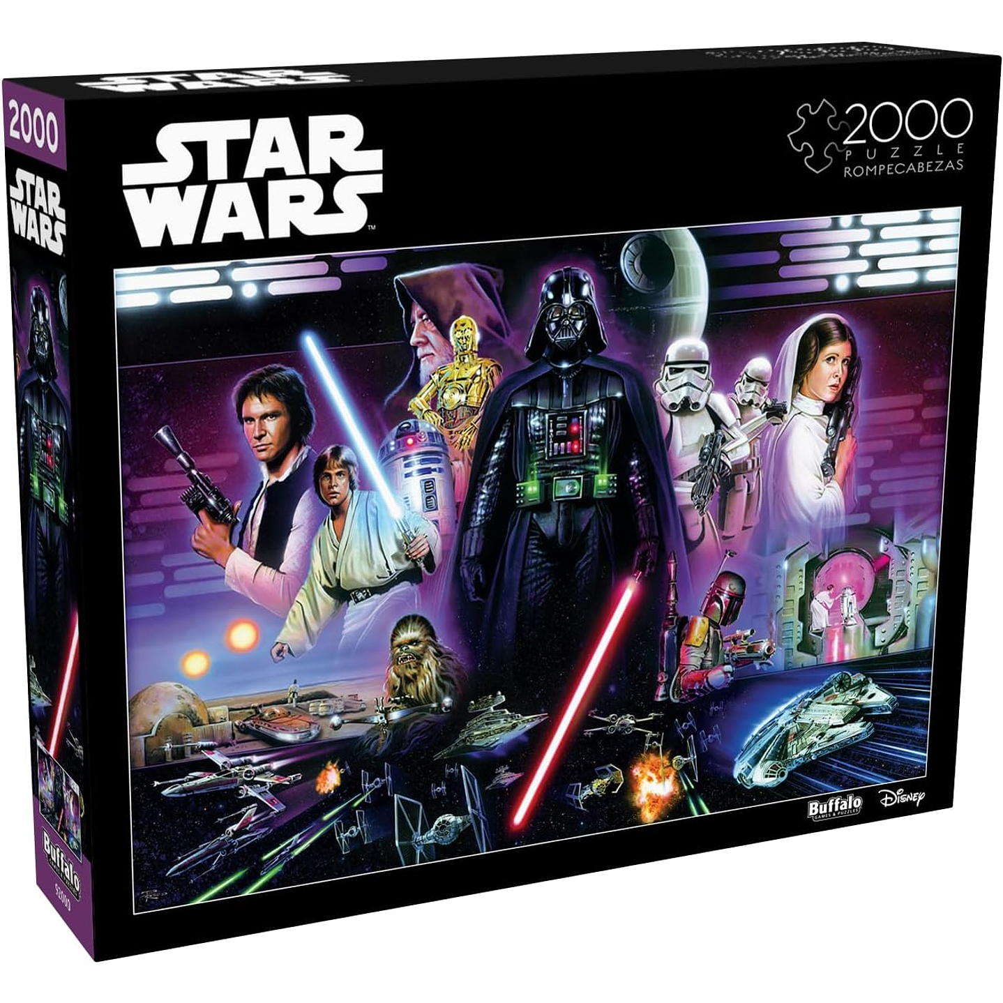 Puzzle 2000 Piezas | Star Wars No Subestimes el Poder de la Fuerza 1