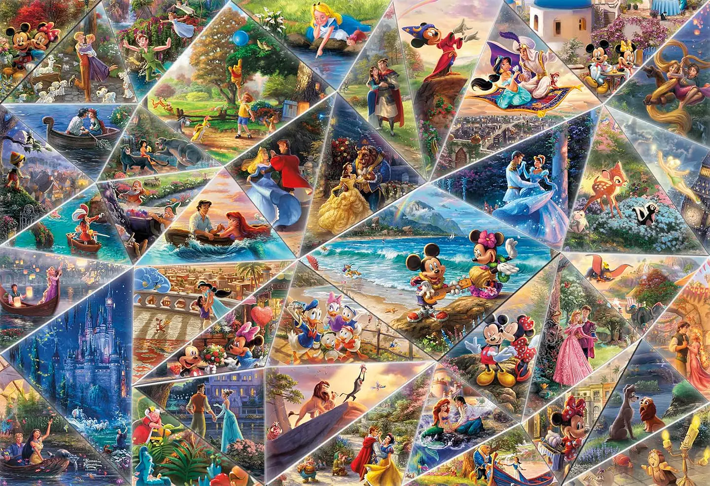 Puzzle 2000 Piezas | Disney Mosaicos 2