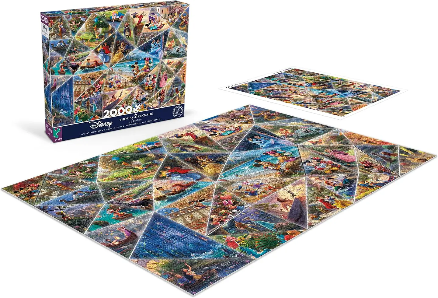 Puzzle 2000 Piezas | Disney Mosaicos 3