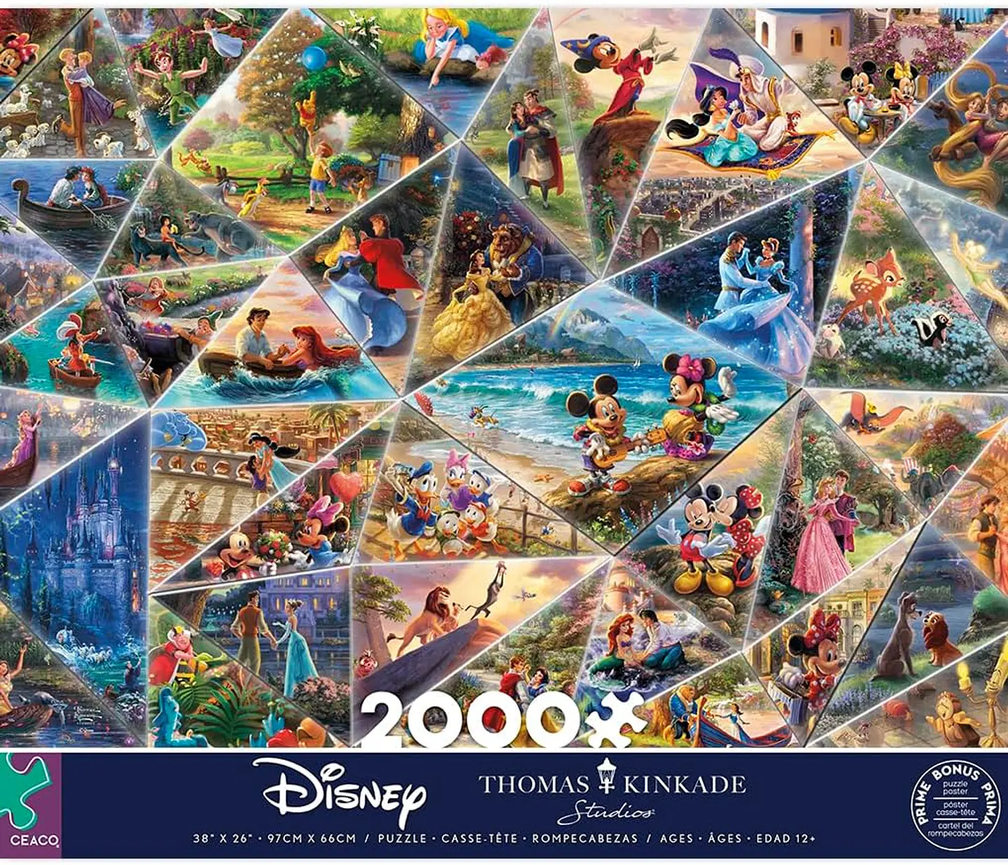 Puzzle 2000 Piezas | Disney Mosaicos 4