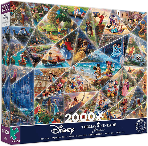 Puzzle 2000 Piezas | Disney Mosaicos