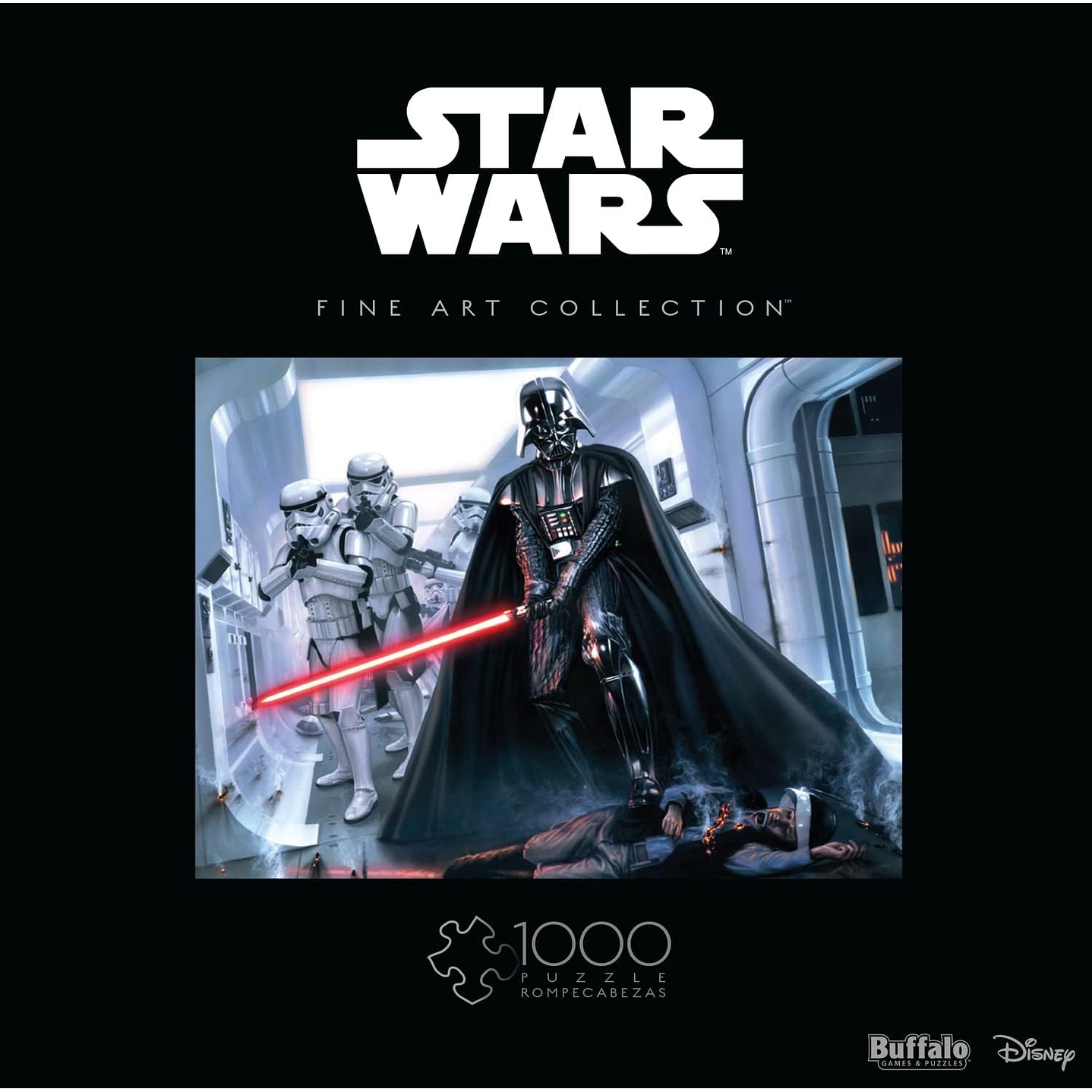 Puzzle 1000 Piezas | Star Wars Fine Art Collection Darth Vader y el poder del lado Oscuro 4