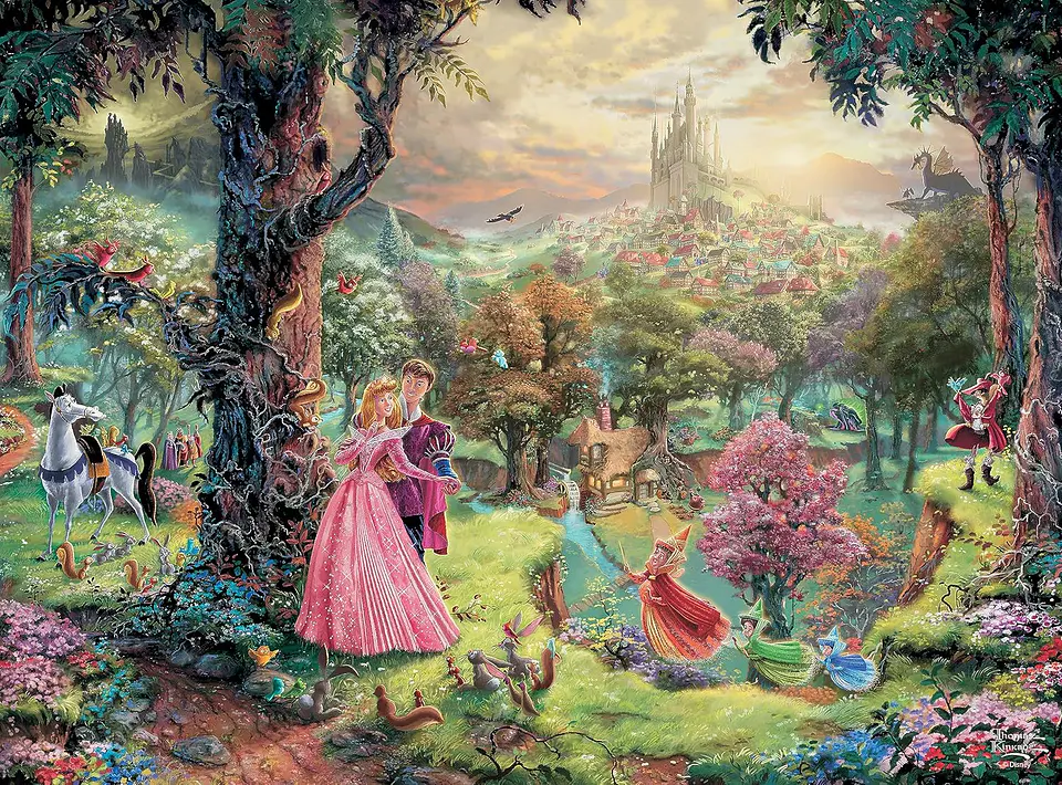 Puzzle 1000 Piezas | Disney La Bella Durmiente Silver Select 2