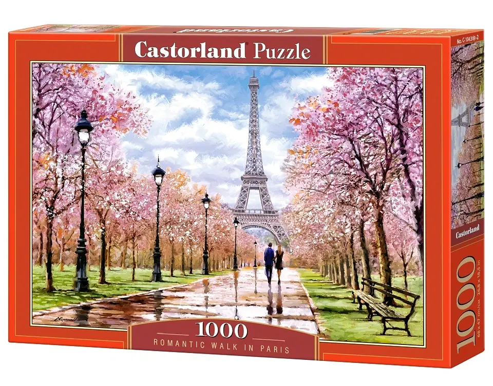Puzzle 1000 Piezas | Paseo Romantico en París 1