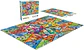 Puzzle 1000 piezas | Pokémon Iniciales en Mosaico de Vitrales - Miniatura 2