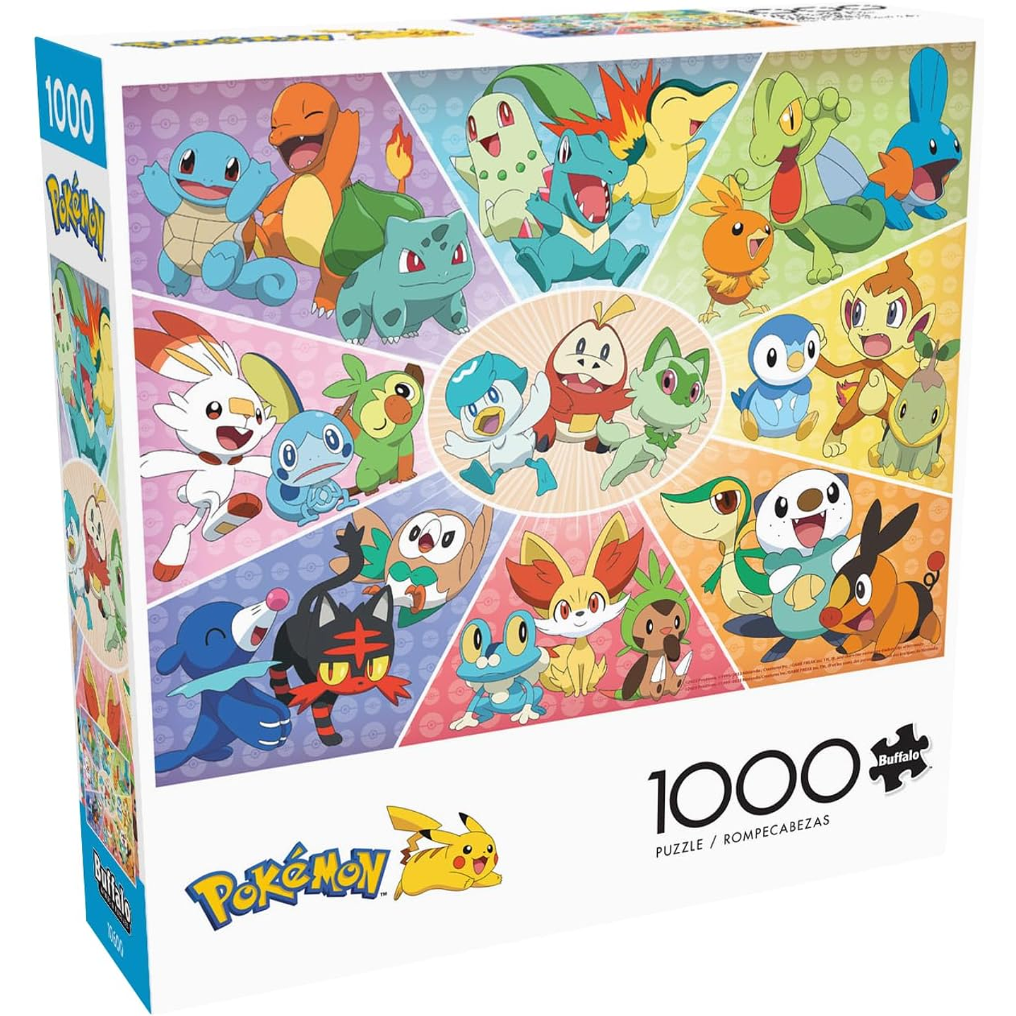 Puzzle 1000 piezas | Pokémon Elige a tu Compañero 1