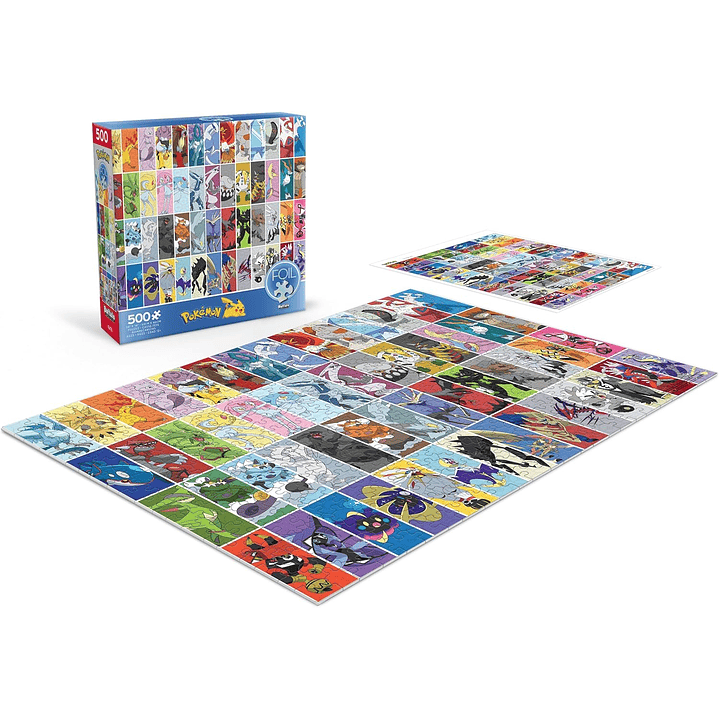 Puzzle 500 piezas | Pokémon Foil Legendarios 3