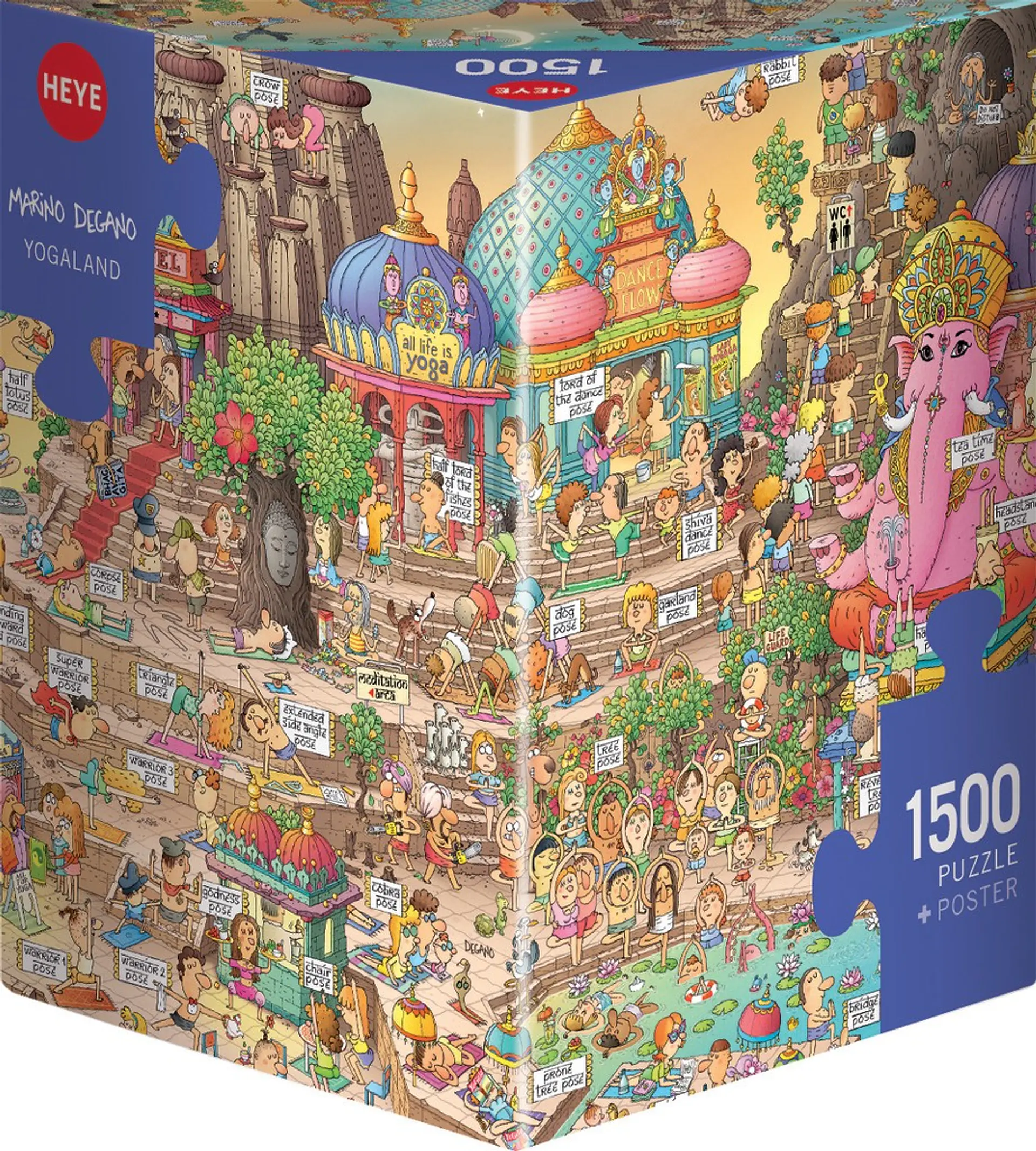 Puzzle 1500 Piezas | Yogaland 1