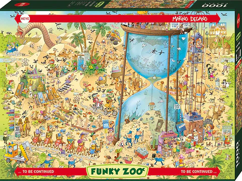 Puzzle 1000 Piezas | FUNKY ZOO Desert Habitat 