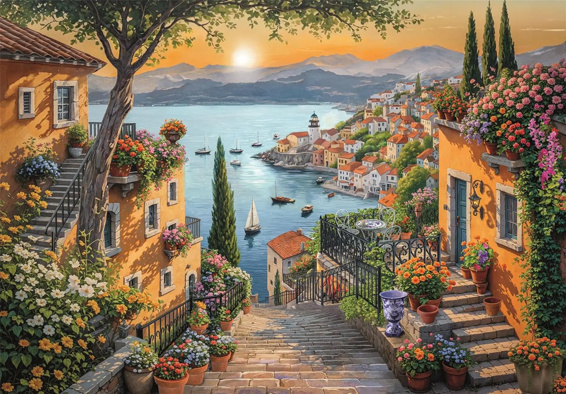 Puzzle 1500 Piezas | A pasos del Muelle 2