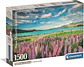Puzzle 1500 Piezas | Lupinos en el Lago Tekapo - Miniatura 1