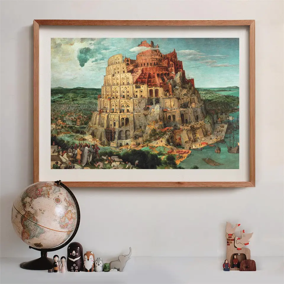 Puzzle 1500 Piezas | La Torre de Babel 4