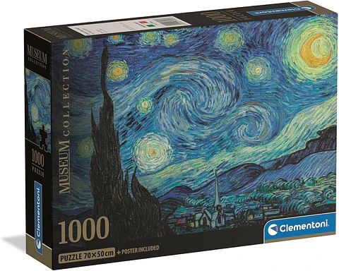 Puzzle 1000 Piezas | La Noche Estrellada