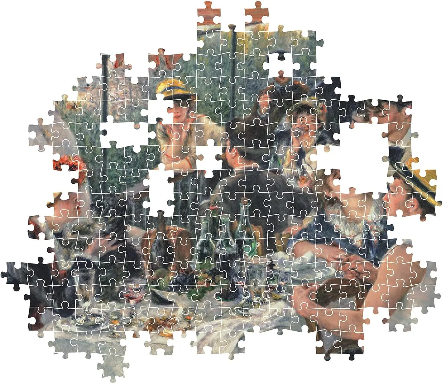 Puzzle 1000 Piezas | El Almuerzo de los Remeros Clementoni 5