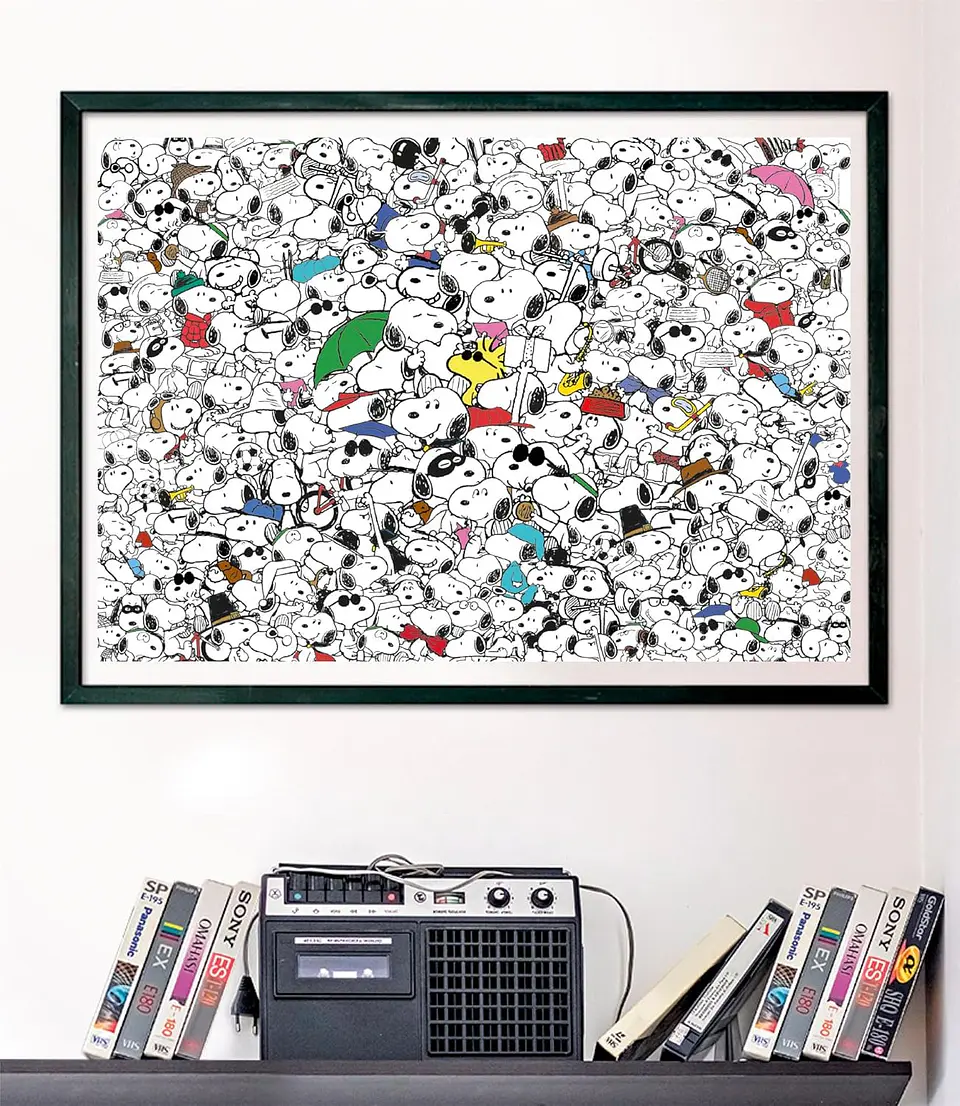 Puzzle 1000 Piezas | Peanuts Snoopy Impossible 4