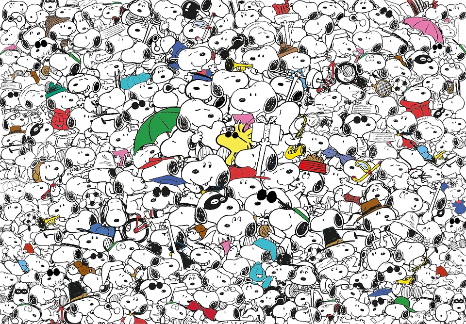 Puzzle 1000 Piezas | Peanuts Snoopy Impossible 2
