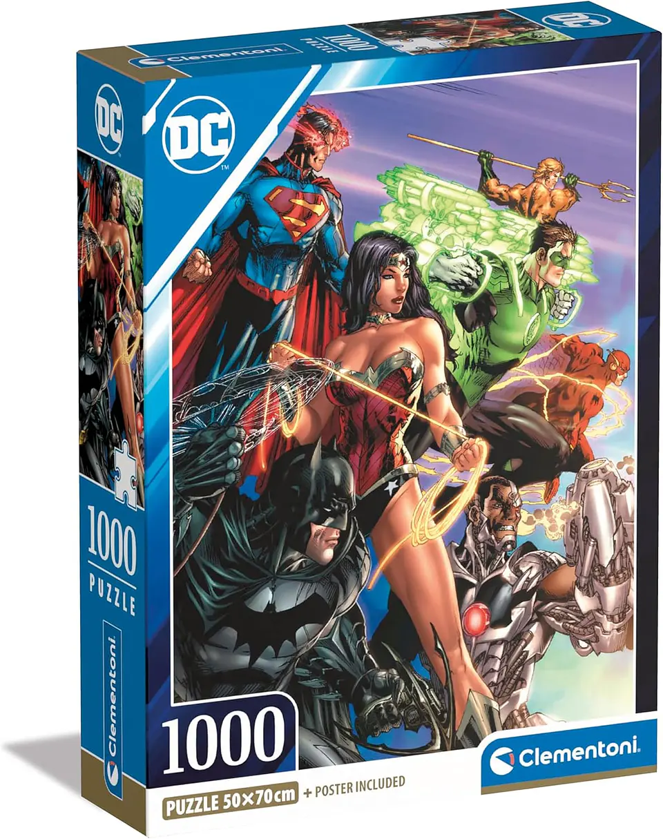 Puzzle 1000 Piezas | DC Liga de la Justicia 1 1