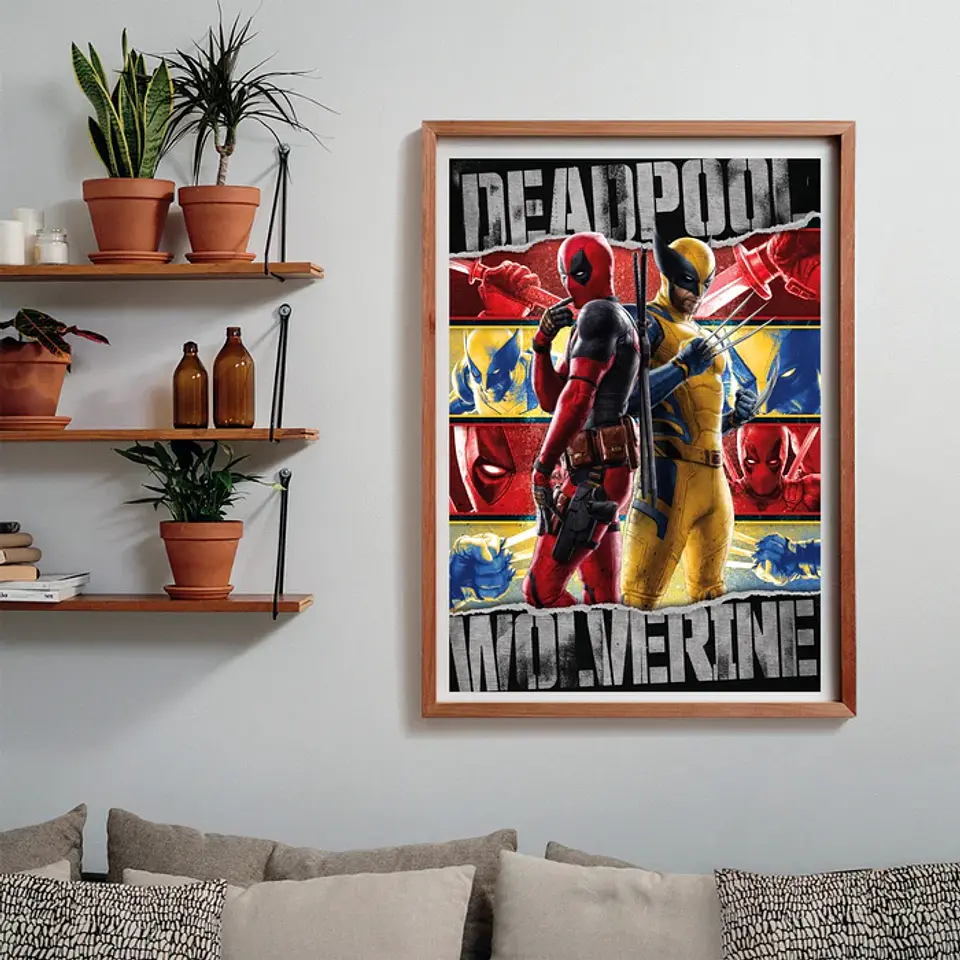 Puzzle 1000 Piezas | Marvel Deadpool y Wolverine 3