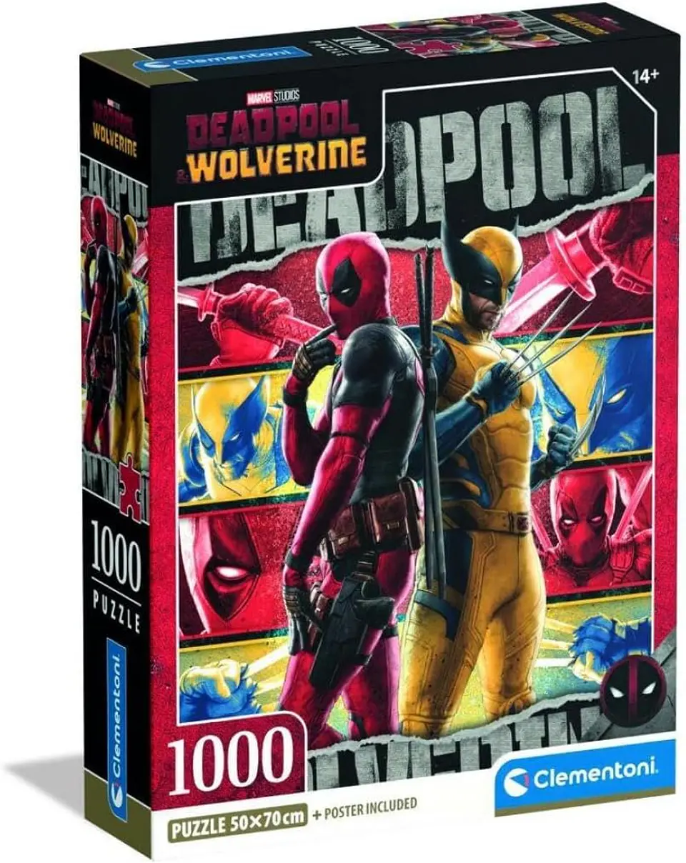Puzzle 1000 Piezas | Marvel Deadpool y Wolverine 1