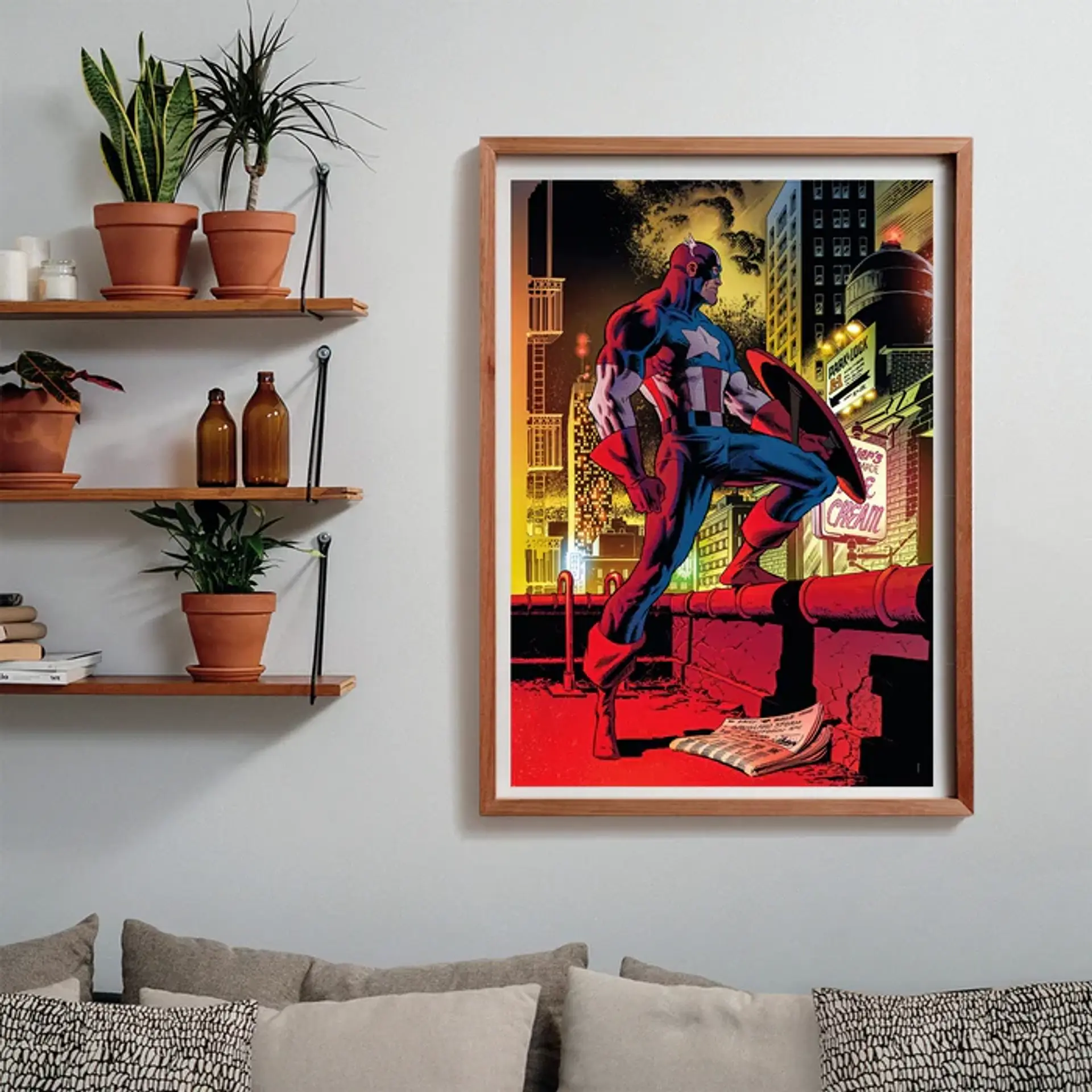 Puzzle 1000 Piezas | Marvel Capitan América Clementoni 3