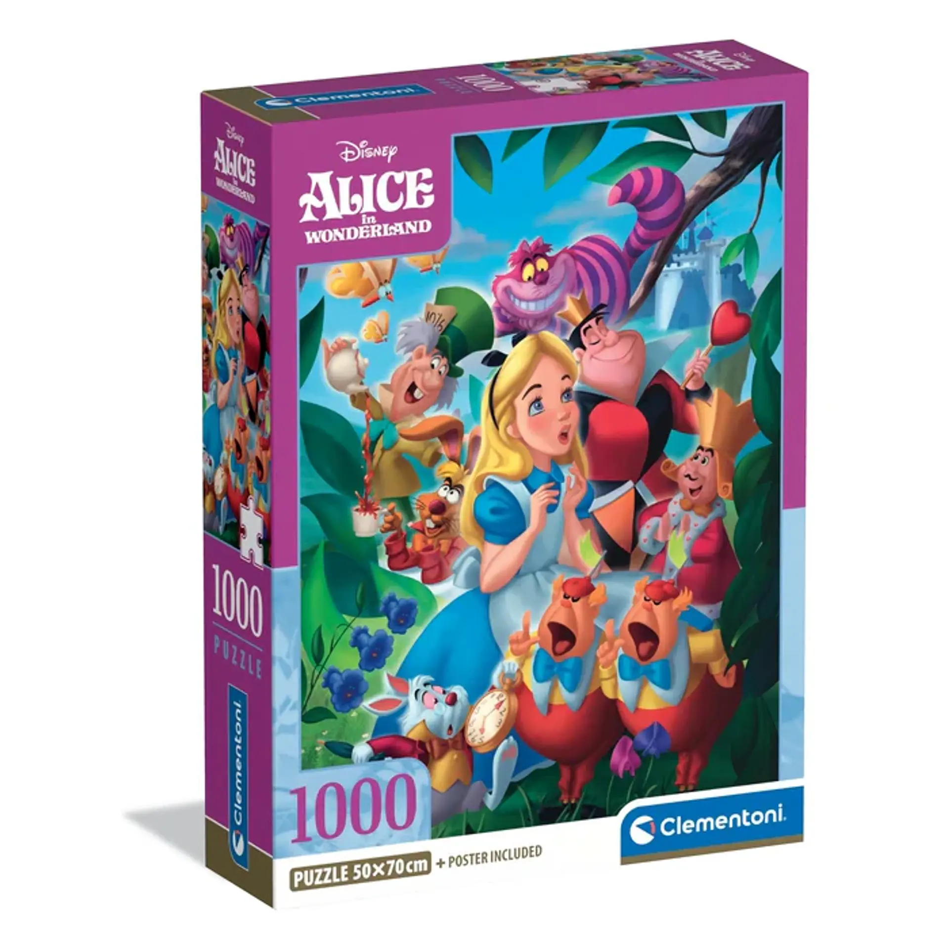 Puzzle 1000 Piezas | Disney Alicia en el País de las Maravillas 1