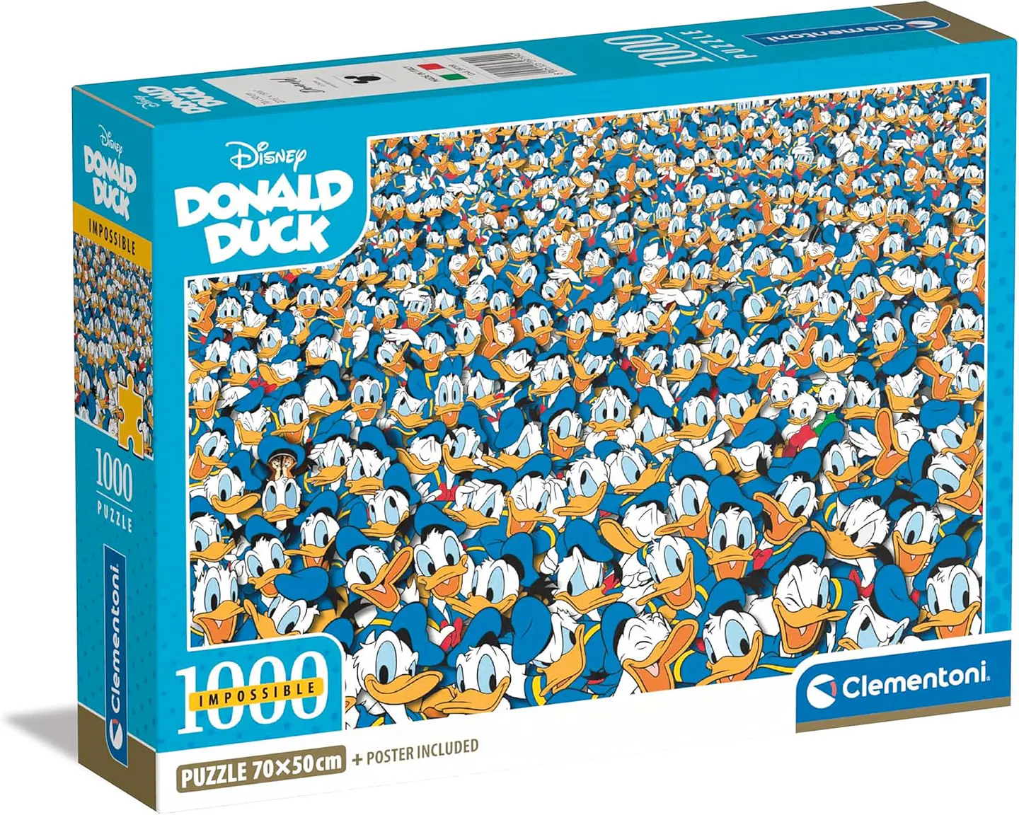 Puzzle 1000 Piezas | Disney Pato Donald Impossible 1