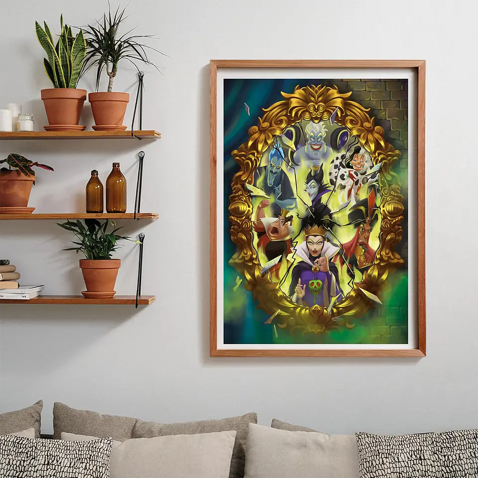 Puzzle 1000 Piezas | Disney Espejo de Villanos 3