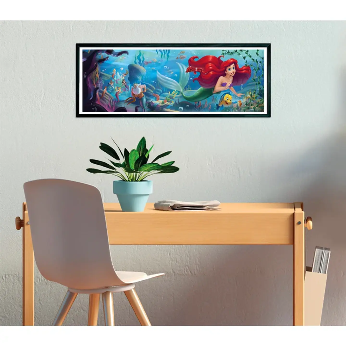 Puzzle 1000 Piezas Panorámico | Disney La Sirenita 3