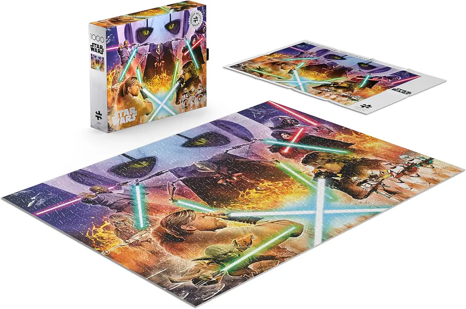 Puzzle 1000 Piezas | Star Wars La Venganza de los Sith Silver Select 3