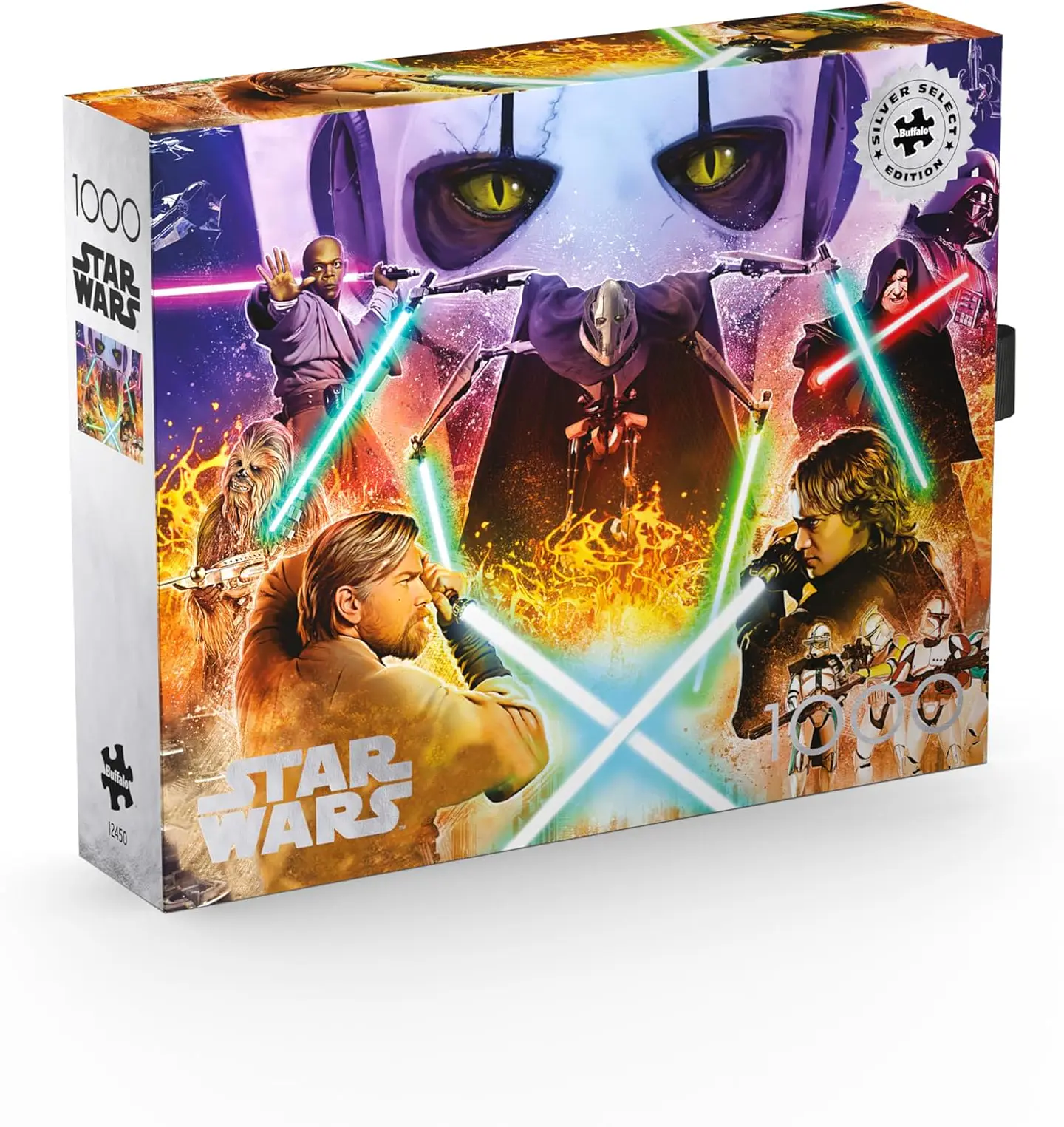 Puzzle 1000 Piezas | Star Wars La Venganza de los Sith Silver Select 1