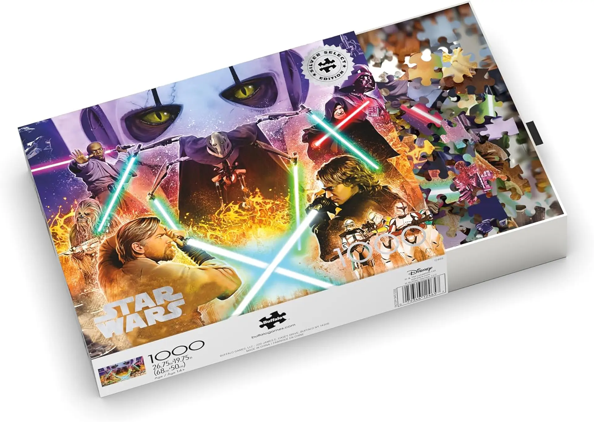 Puzzle 1000 Piezas | Star Wars La Venganza de los Sith Silver Select 4
