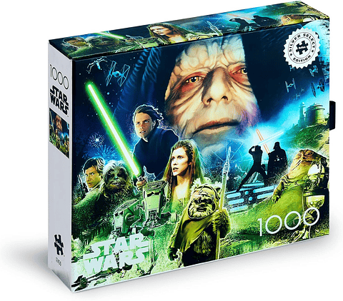 Puzzle 1000 Piezas | Star Wars El Regreso del Jedi Silver Select