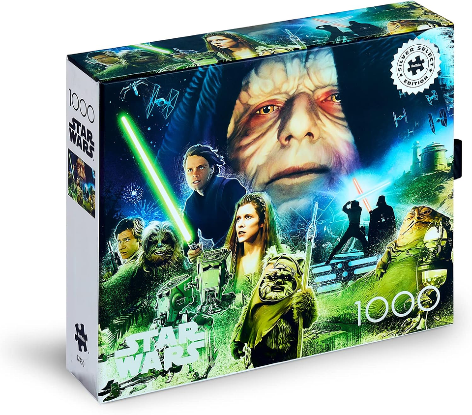 Puzzle 1000 Piezas | Star Wars El Regreso del Jedi Silver Select 1