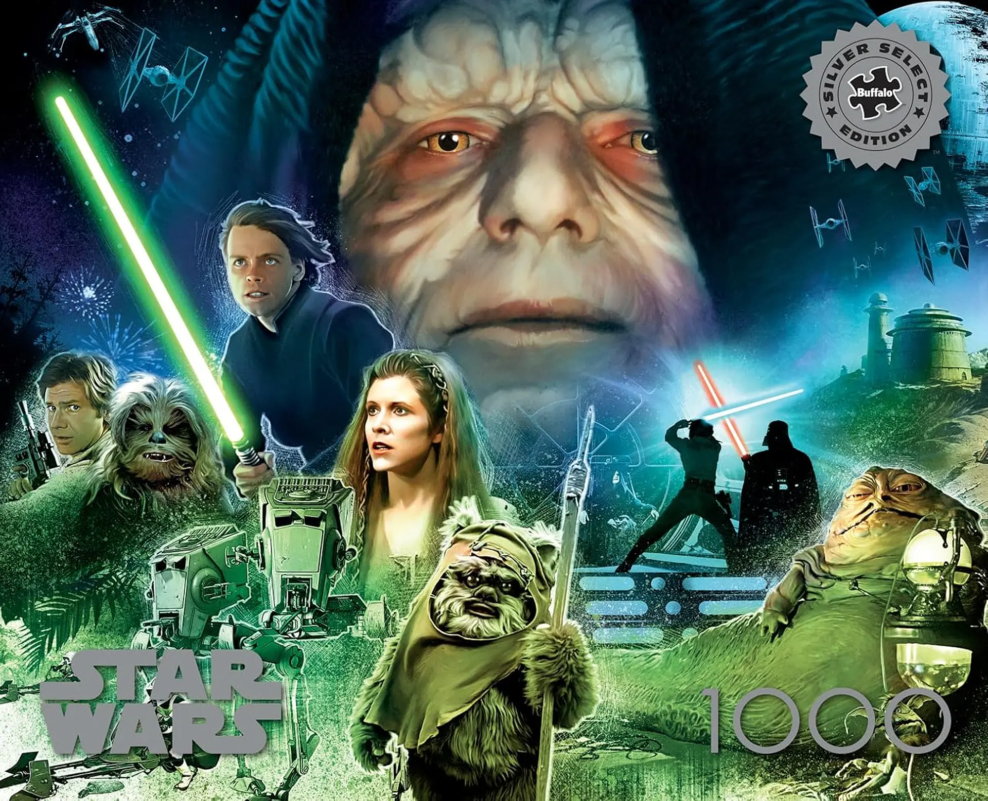 Puzzle 1000 Piezas | Star Wars El Regreso del Jedi Silver Select 4