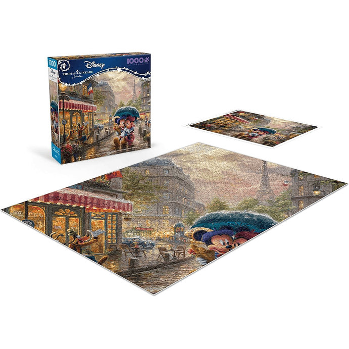 Puzzle 1000 Piezas | Disney Mickey y Minnie en París Ceaco  2