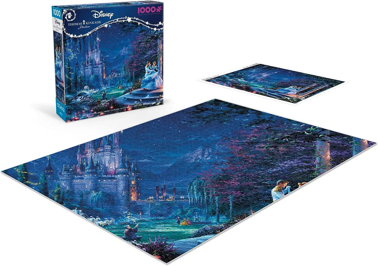 Puzzle 1000 Piezas | Disney La Cenicienta Bailando a la Luz de las Estrellas 3
