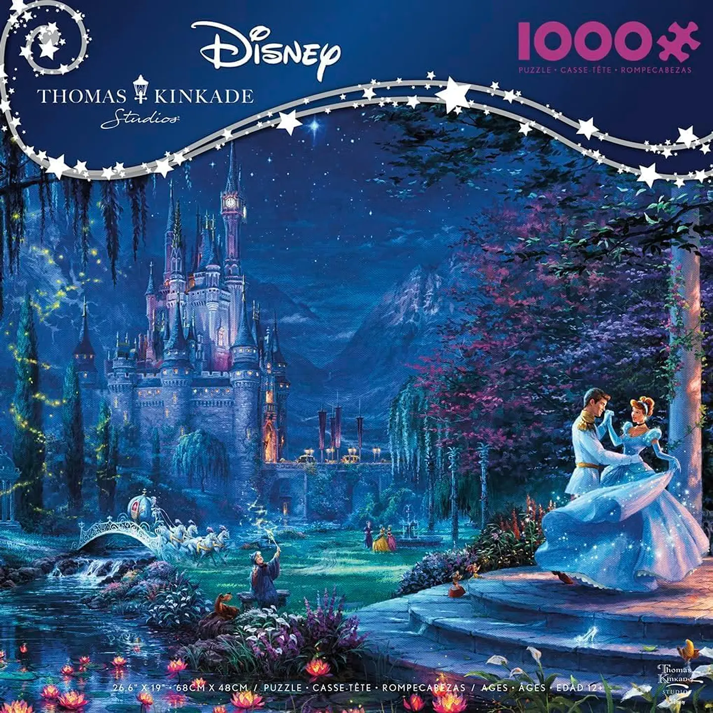 Puzzle 1000 Piezas | Disney La Cenicienta Bailando a la Luz de las Estrellas 4
