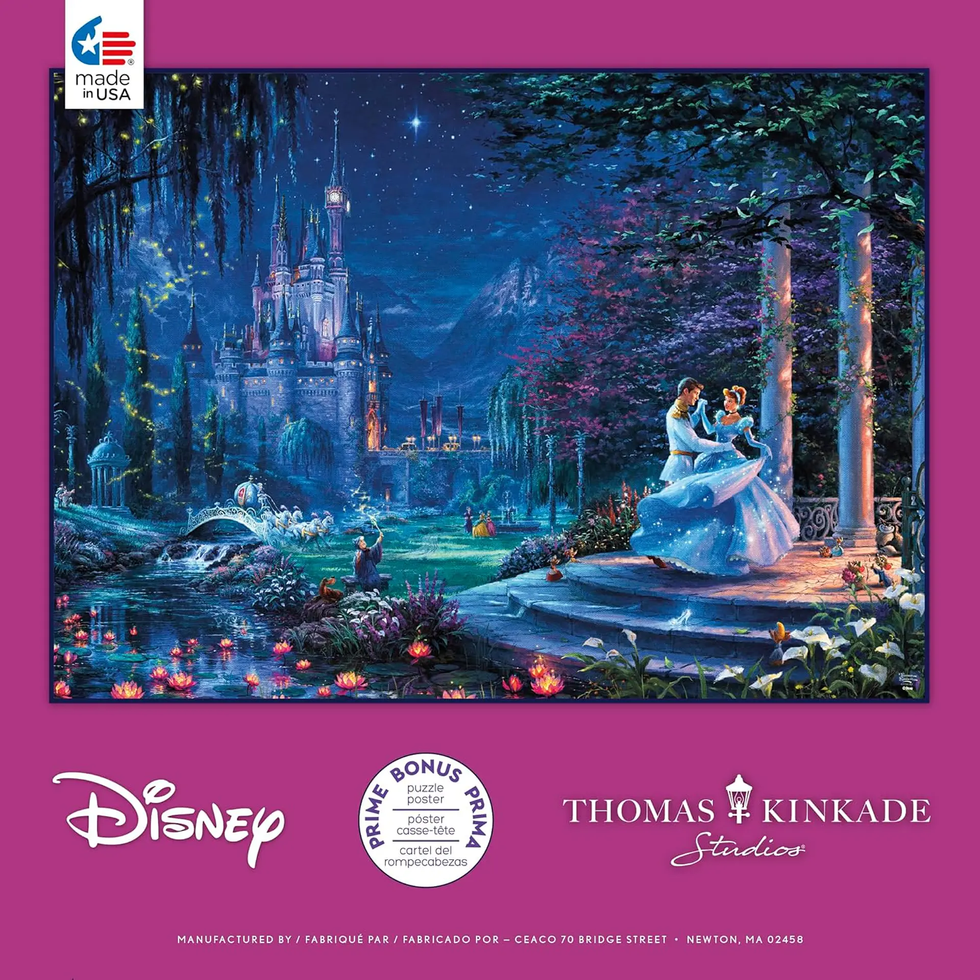 Puzzle 1000 Piezas | Disney La Cenicienta Bailando a la Luz de las Estrellas 5