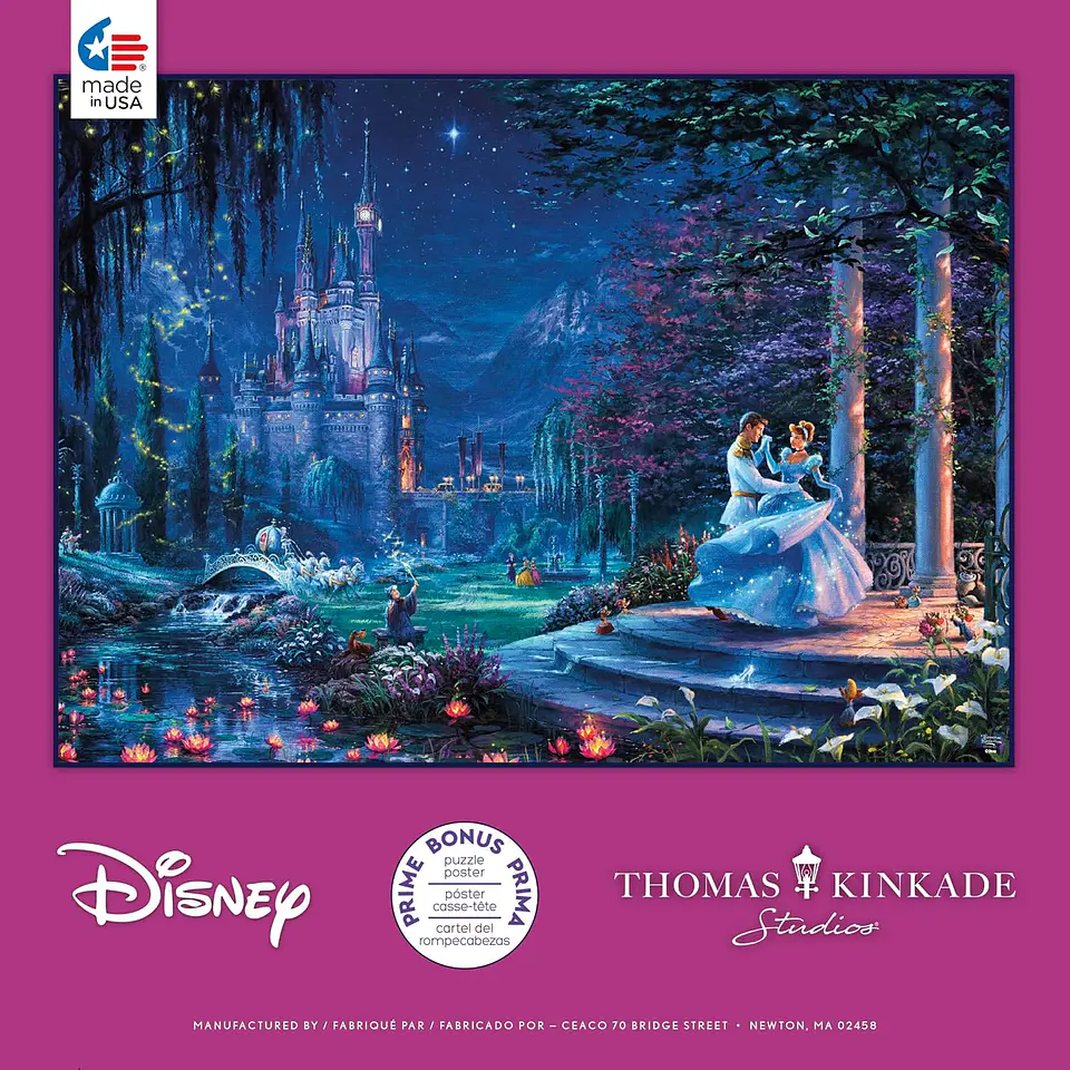 Puzzle 1000 Piezas | Disney La Cenicienta Bailando a la Luz de las Estrellas 5