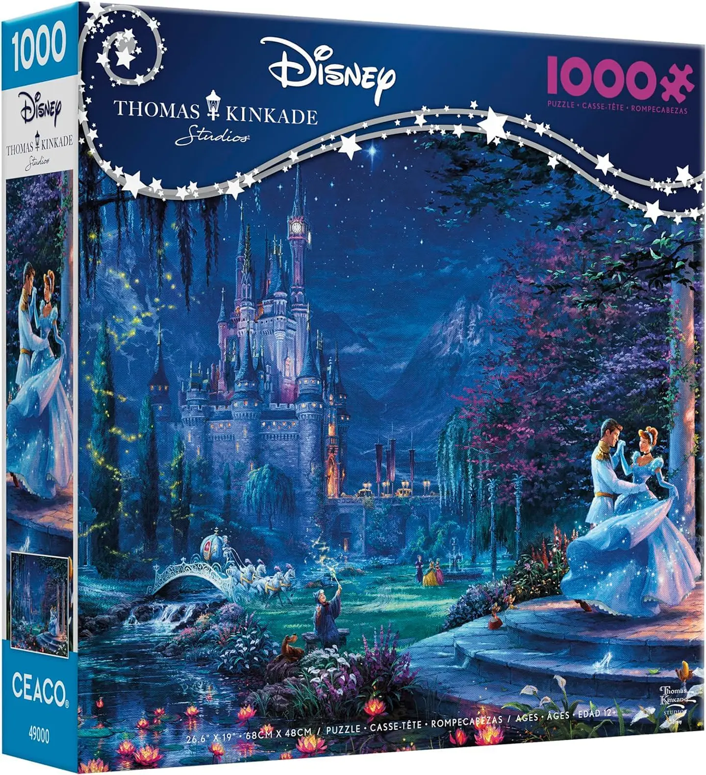 Puzzle 1000 Piezas | Disney La Cenicienta Bailando a la Luz de las Estrellas 1
