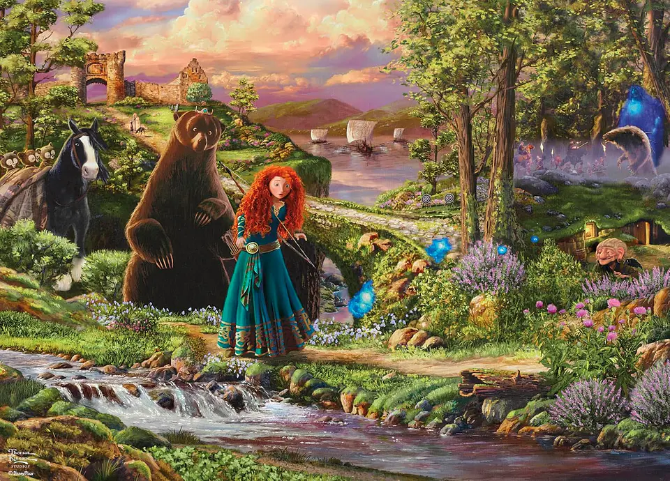 Puzzle 1000 Piezas | Disney Valiente 2