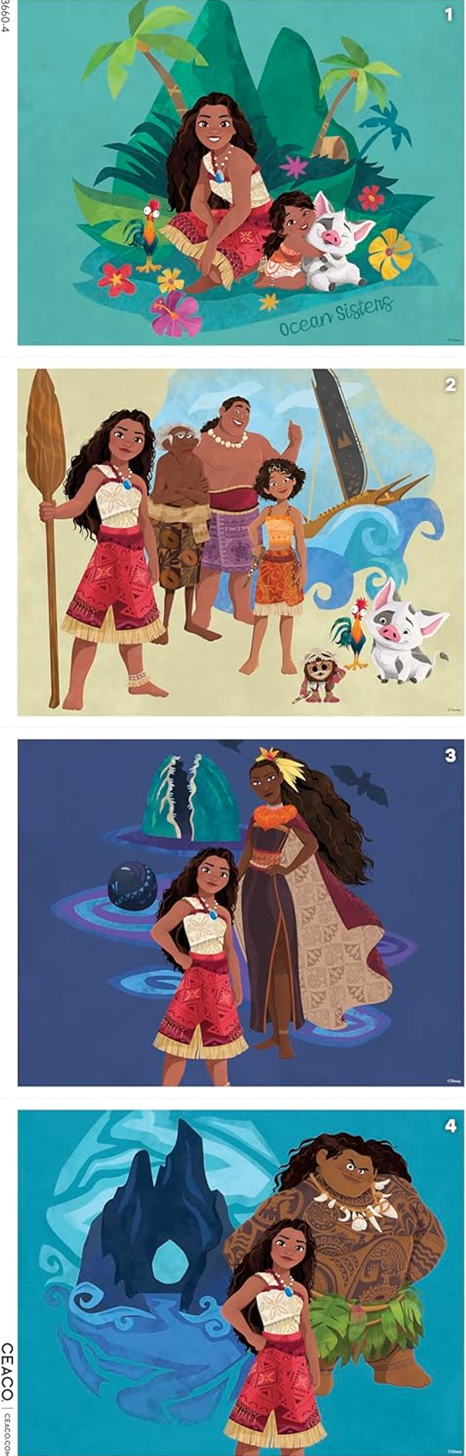 Puzzle 1000 Piezas | Disney Multipack Moana 2 6